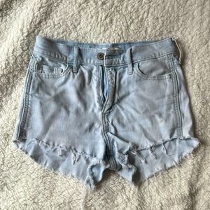 Hollister cutoff shorts